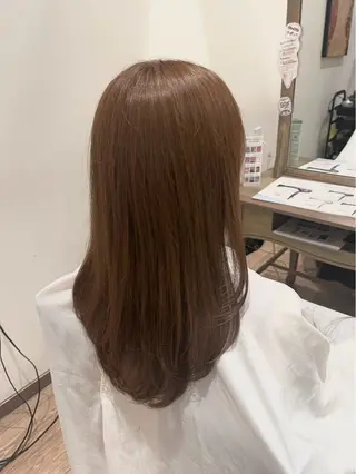 ロング HELME(エルメ)なんばマルイ所属・moriyama momoのヘアスタイル