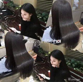 ロング noa Hair Design所属・💞Yuu/艶髪/ 韓国ヘア🇰🇷のヘアスタイル