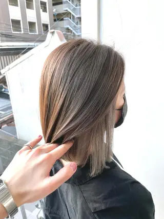 ミディアム hair  studio A.R.S所属・烏丸/艶髪/レイヤー /韓国風/廣瀬尚輝のヘアスタイル