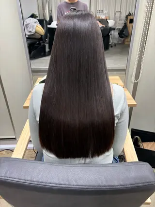 ロング 津田 七美希のヘアスタイル