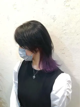 ミディアム カラー ニュアンスカラー🫧 加納のヘアスタイル