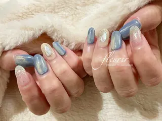 ネイル フルリール 【プライベートサロンのネイルデザイン