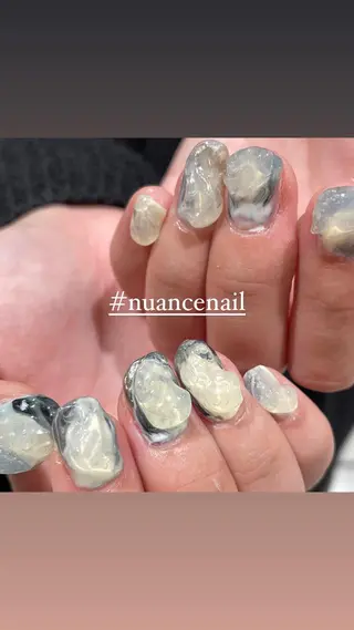 ネイル 淡色ネイル 🎀moeのネイルデザイン