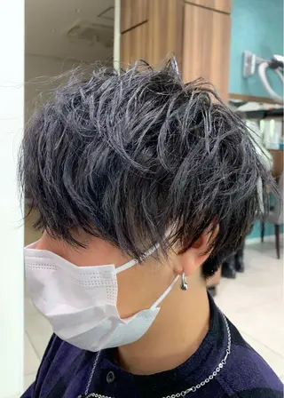 ショート ナカタケ ユウのヘアスタイル