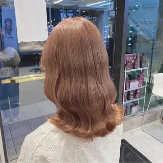 ミディアム 💛ムラ修正ブリーチ 💛YUUのヘアスタイル