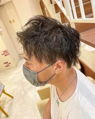 メンズ 本田 卓也のヘアスタイル