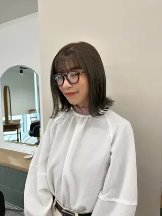 ミディアム カラー キッズ オトナヘア🌸 harukaのヘアスタイル