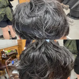 ショート メンズ かんばら りょーいのヘアスタイル