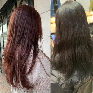 セミロング カラー パーマ ヘアアレンジ メンズ キッズ マツエク・マツパ アイブロウ rewards成城学園前店所属・hiro【沿線で叶う 似合わせhair】のヘアスタイル