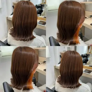 ミディアム カラー 🤍透明感/韓国風 🤍サクラギヒトミのヘアスタイル