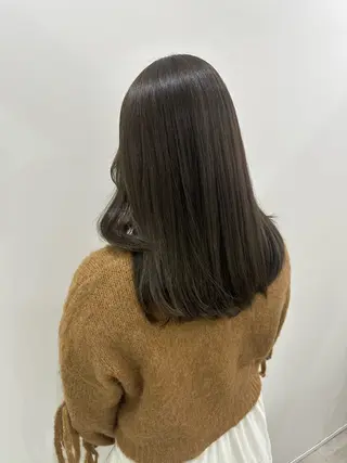 セミロング カラー ヘアセット/艶カラー 💐nao.のヘアスタイル