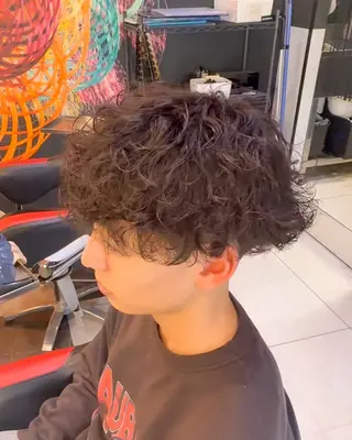 パーマ メンズ レディースモデル募集 /パーマ/カラーのヘアスタイル