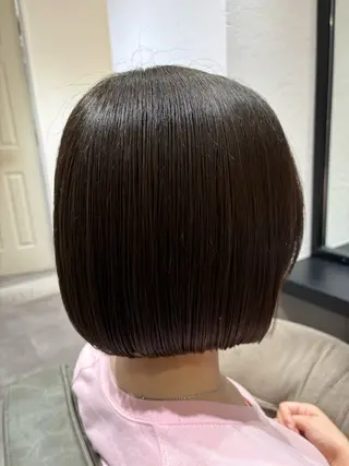 ショート noah rance  池袋所属・✨似合わせボブ✨ 縮毛矯正のヘアスタイル