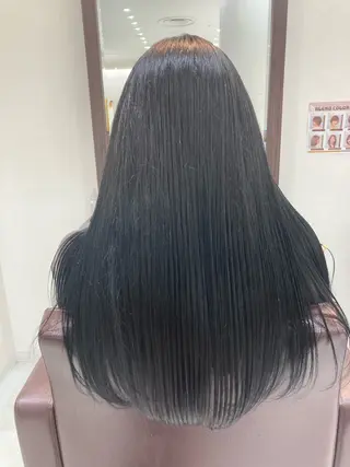 ロング カラー グランアージュ　ネオ所属・Ryu/ハイトーン/ デザイン/髪質改善のヘアスタイル