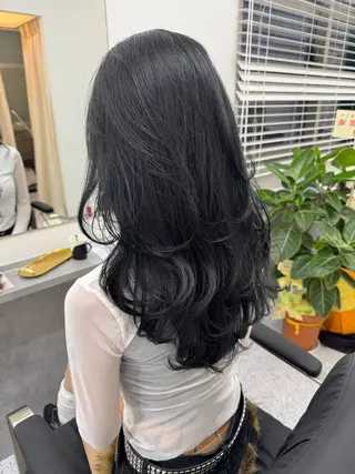 ロング 笹江 瑞穂のヘアスタイル