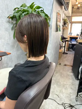 ショート C’LD hair produce /シールドヘア所属・モテ髪/ボブ/ショー ト/アダチフウトのヘアスタイル