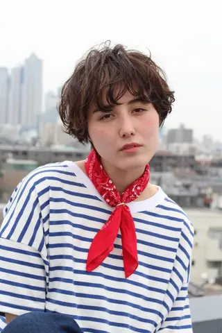 ショート 【髪質改善】Cyan 中村ちゅんみのヘアスタイル