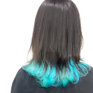 ミディアム GATE.所属・GATE. staffのヘアスタイル