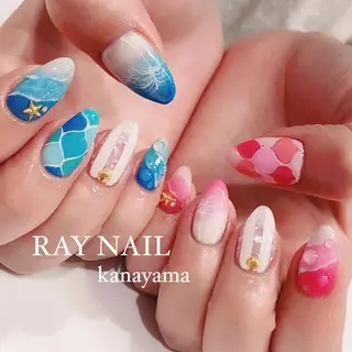 ネイル Arowa 伊田のネイルデザイン