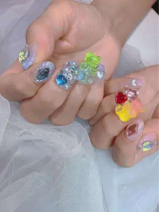 ネイル 長さだし専門店 M2　rikaのネイルデザイン