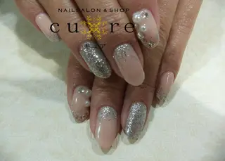 ミディアム ネイル ネイルサロン Cureのネイルデザイン