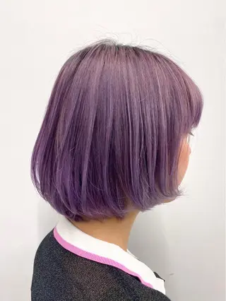 ミディアム カラー momo所属・メンズヘアメイク 🩵Mayuki🩵のヘアスタイル