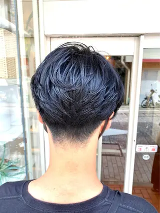 ショート メンズ Hokule'a 戸越銀座　向達真季のヘアスタイル
