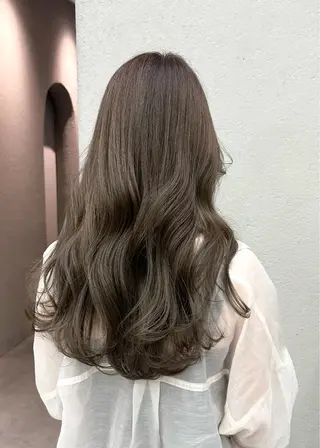ロング カラー 高松 沙耶のヘアスタイル