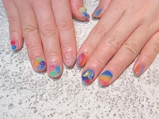 ネイル LUKE所属・もとまつ さちこのネイルデザイン