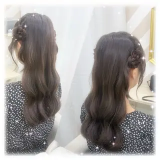 ヘアアレンジ 秋葉原コットン所属・ヘアセット 🤍AIRA🤍のヘアスタイル