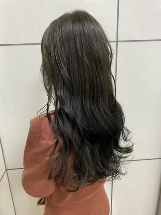 ロング カラー 🧡色落ちまで2度綺 麗なカラー🧡ヨシキのヘアスタイル