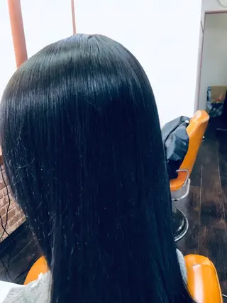 セミロング カラー 桧山 真のヘアスタイル