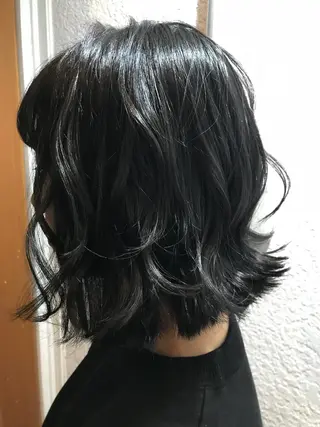 ミディアム ヘアアレンジ 山本 みきのヘアスタイル