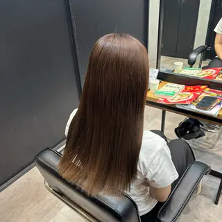 ロング カラー 片平 帆香のヘアスタイル