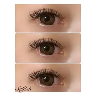 マツエク・マツパ eyelashsalonSelfish所属・. Selfishのマツエク・マツパデザイン