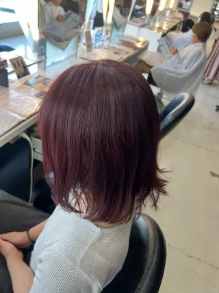 カラー 艶カラー/マツエク /似合わせ🤍ななえのヘアスタイル