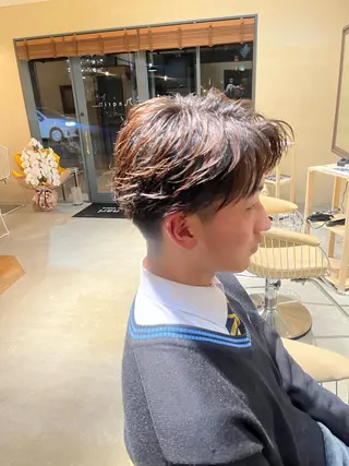 ショート メンズ 鹿児島 TSUBASAのヘアスタイル