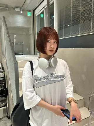 ショート カラー bob/ aoiのヘアスタイル