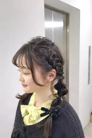 ヘアアレンジ こゆき /カラーモデル様募集のヘアスタイル