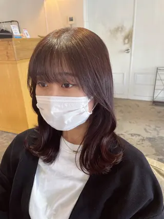 カラー La fith hair ray 札幌店所属・顔まわり/W カラー/リョウのヘアスタイル