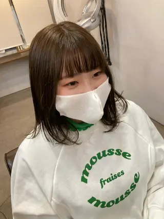 ミディアム mement所属・細 ほたるのヘアスタイル