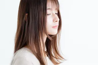 セミロング 髪質改善/イルミナ/ 城崎のヘアスタイル