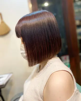 ミディアム カラー 古西 康裕のヘアスタイル
