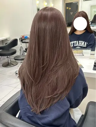 ロング 🤍透明感/韓国風/ レイヤー/優大🤍のヘアスタイル