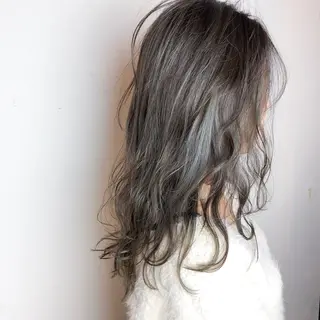 ロング カラー 髪質改善、エクステ 山口卓哉のヘアスタイル