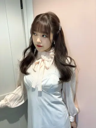 ロング カラー ヘアアレンジ the path sora♡のヘアスタイル