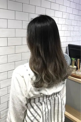 ロング カラー 原山 直人のヘアスタイル