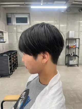 ショート メンズ 江頭 暁のヘアスタイル