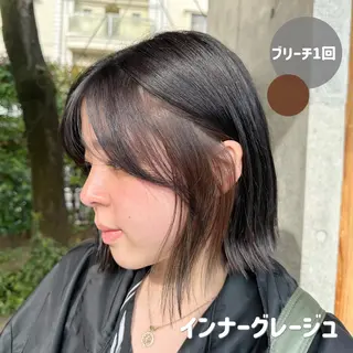 ショート カラー 🍊暖色/ボブ chihiro🌼ོのヘアスタイル