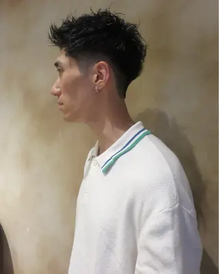 ショート パーマ lot所属・大阪/心斎橋 lot mikuのヘアスタイル